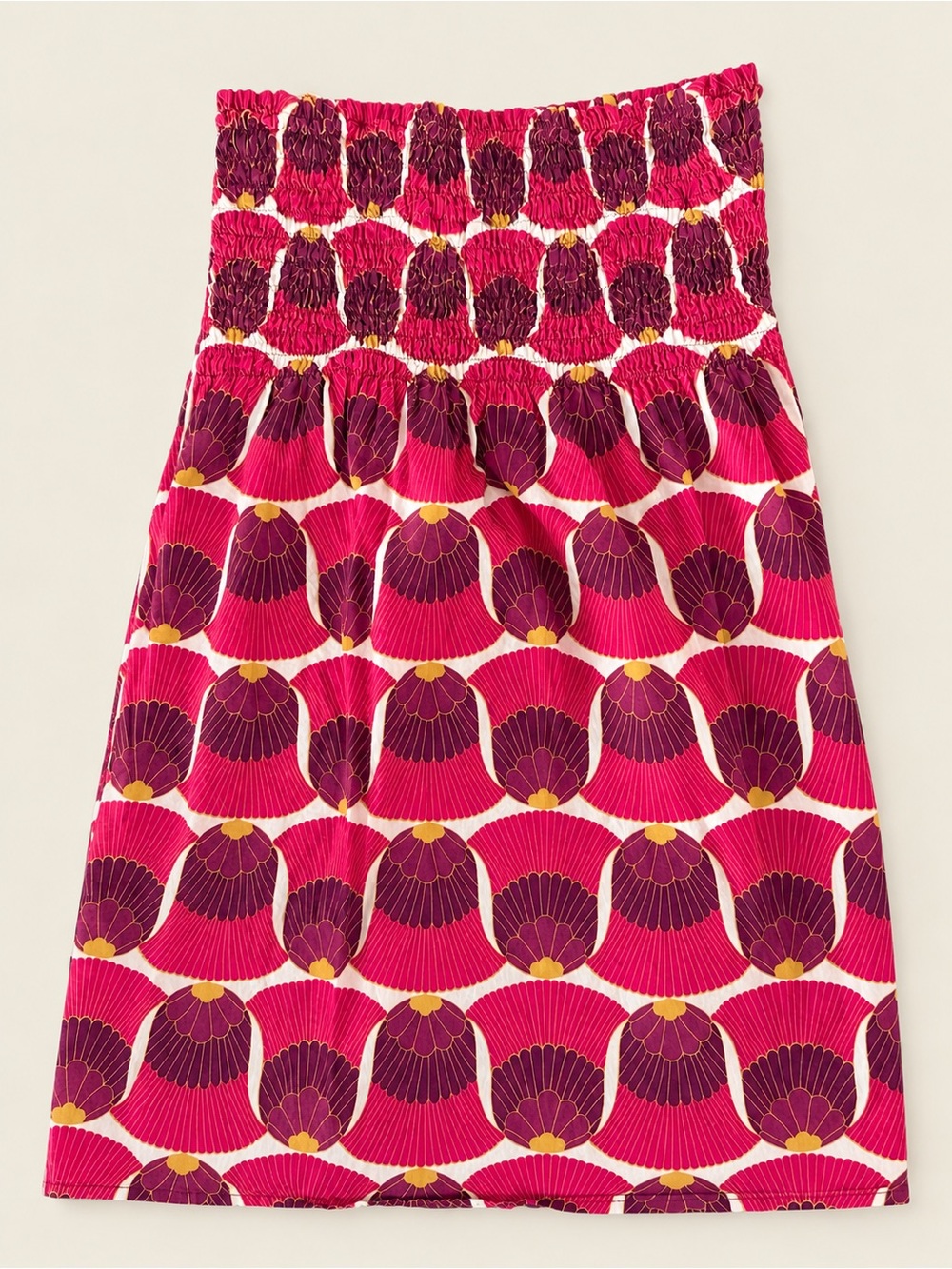 Twentyone Y2K Pink Smocked Strapless Top Size M